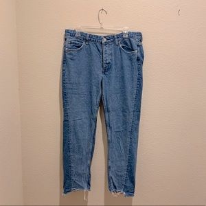 H&M high-rise denim jeans